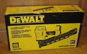 Dewalt DWF83PL 12-Degree Pneumatic Framing Nailer - NEW - Picture 1 of 3