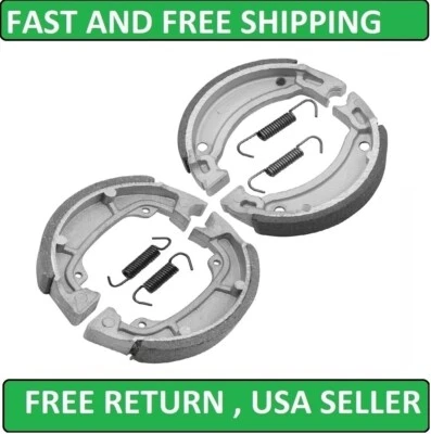 Front & Rear Brake Shoes for Yamaha PW80 Y-Zinger Mini 1983-1997 1993-2006 - Image 1 of 4