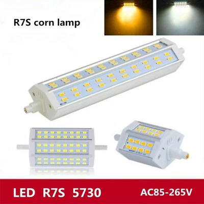  LAMPADINA a LED R7S 78/118/135/189 mm AC220V 15W 20W 25W 30W luce dimmerabile - Immagine 1 di 3