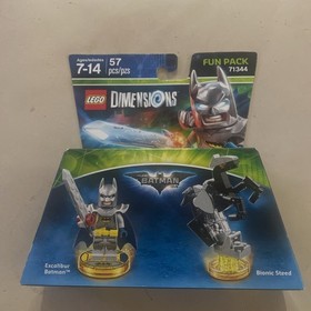 Lego Dimensions 71344 Batman Movie Excalibur Fun Pack 2015 Bionic Steed RETIRED