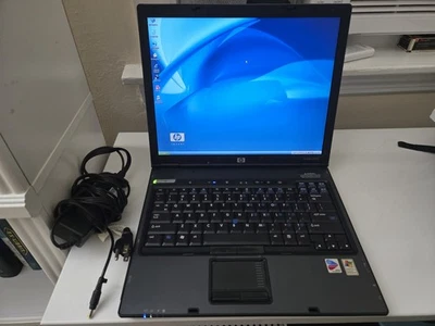 HP Compaq nc6230 Intel 1.86GHz 2GB RAM 60GB HD Windows XP Retro Gaming Laptop - Image 1 of 4
