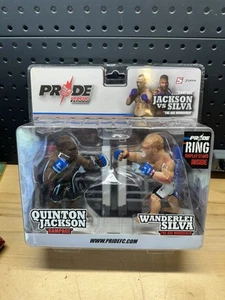 ROUND 5 PRIDE UFC MMA VERSUS SET WANDERLEI SILVA vs QUINTON RAMPAGE JACKSON NIB - Picture 1 of 2