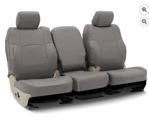 Coverking Seat Cover for select Hyundai Steel Gray Rhinohide Fabric  - SEALED - Foto 1 di 8