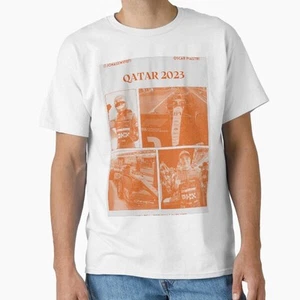 OSCAR PIASTRI POSTER Classic T-Shirt T-Shirt Made in US/AUS Size S-2XL - Picture 1 of 5