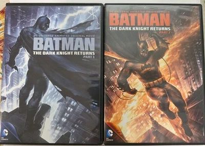 Batman The Dark Knight Returns Part 1 and Part 2 DVD Bundle - Image 1 of 2