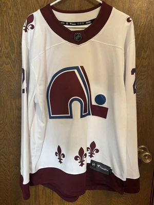 Мужская футболка Nathan MacKinnon Colorado Avalanche реверс ретро 1,0 (M) - Изображение 1 из 4
