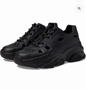 Steve Madden Possessive POSS06S1 Damen-Schnürsneaker schwarz Low-Top Größe 8 - Bild 1 von 8