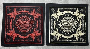 Americana Trademark Boot Barn Western Company Bandana 2 Stück - Bild 1 von 22