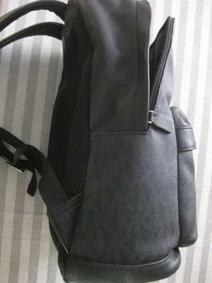 Michael Kors Rucksack Tasche Schwarz verstellbare Träger Rücken gepolstert - Bild 1 von 4