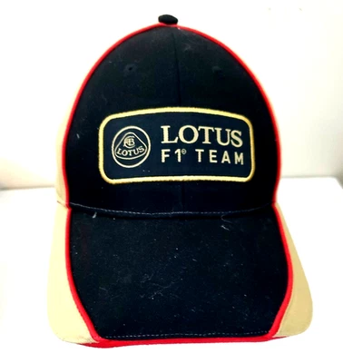 Vtg Lotus F1 Team Renault #7 # 8 Racing Cap Hat One Size Fits All 100% Cotton - Image 1 of 4