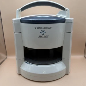 Black & Decker Coperchi Off Apri Barattoli Automatico Bianco JW200 Elettrodomestico - Foto 1 di 8