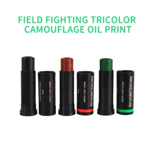 Camo Face Paint Sticks 3 Camouflage Colors Green Brown Black For Hunting PEEM - Picture 1 of 9