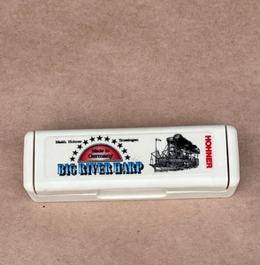 Not used Hohner "Big River Harp" Harmonica 590-C key of C - Picture 1 of 7