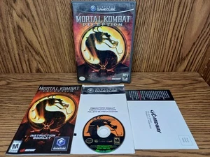Mortal Kombat Deception Nintendo Gamecube CIB Complete + Reg Card Rare Tested - Picture 1 of 9