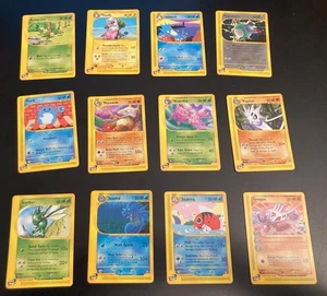 Großes Konvolut *84* 2002 Pokemon/Aquapolis Karten! ≈ #9-147 **NM GEMS!** (keine Holos) - Bild 1 von 24