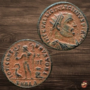 Late Roman coin - Licinius I (308-324) IOVI CONSERVATORI (AE20) Alexandria #t912 - Picture 1 of 8