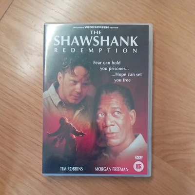 The Shawshank Redemption DVD (2001) Morgan Freeman, cert 15 - Image 1 of 4