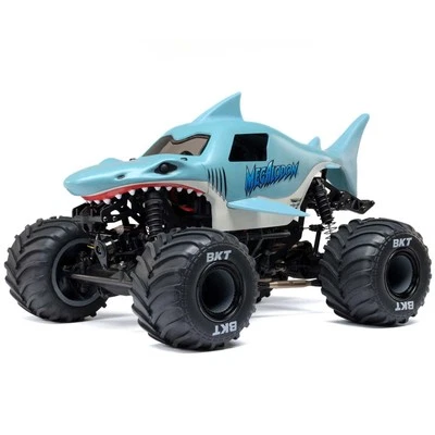Losi 1/18 Megalodon Mini LMT RTR Monstertruck 4WD inkl. Akku Ladegerät 2S RC - Bild 1 von 4
