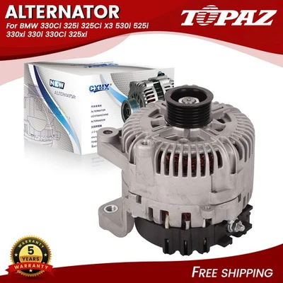 Alternador 11261 para BMW 545I 2004-2010 645CI 745I 745LI 550I 650I 750I TG17C021 Foto 1 de 4