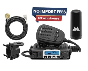 Midland MXT115AGVP3 GMRS MicroMobile Radio 15W Ghost Antenna Farm Bundle - Picture 1 of 7