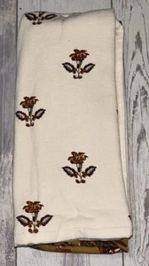 Paquete de 2 toallas impresas de mano/cocina Umbral 15”x 25” Magdelena/flor calabaza - Imagen 1 de 6
