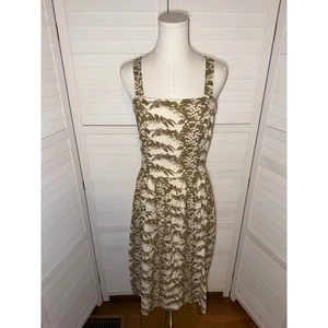 Kate Quinn Organic Cotton Dress Womens Large Floral Sleeveless Sundress Size L - Picture 1 of 10