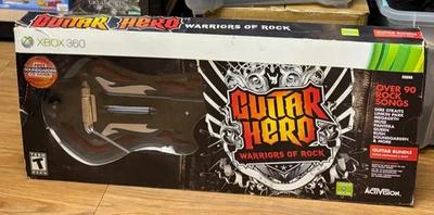Guitar Hero: Warriors of Rock Guitar Bundle (Xbox 360) Completo Probado en Caja Original Foto 1 de 3