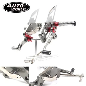 For Kawasaki Z125 Pro 2016 - 2023 2022 2021 Racing Footrest Rearsets Foot Pegs - Picture 1 of 9