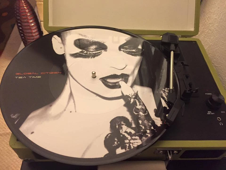 Global Citizen - Tea Time 12" Picture Disc (Gary Numan) - Image 1 of 1
