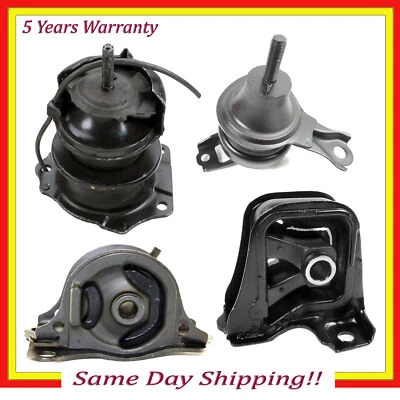 Juego de 4 piezas para Honda Accord 2000-2002 2,3 L automático motor M1821 y montaje de transmisión Foto 1 de 4