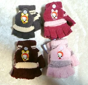 Childrens Toddlers BUNNY Mittens Gloves Baby Winter Cold Weather Boy/Girls New! - Picture 1 of 6