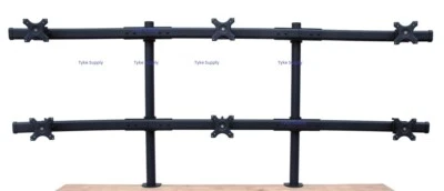 Tyke Supply Super Hex Monitor Stand Holds upto 6 32 in wide screen monitors HUGE