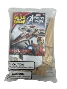 Lowes Build and Grow Iron Man Avenjet Wood Kit Marvel Avengers Assemble IRONMAN - Picture 1 of 2