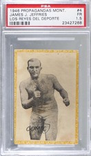 1946-47 Propagandas Montiel Los Reyes del Deporte James J Jeffries #4 PSA 1.5