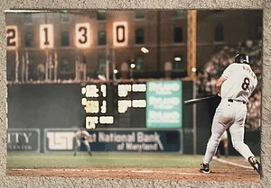 CAL RIPKIN JR. BALTIMORE ORIOLES 12X18” UNSIGNED PHOTO-MLB BASEBALL HALL OF FAME - Picture 1 of 1