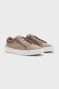Mens Boss Trainers Gary Tenn Medium Beige Made In Italy - RRP £389 - Picture 1 of 8