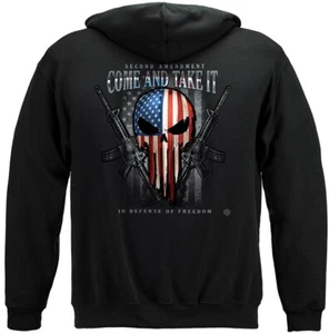 2nd Amendment Skull of Freedom SWEATSHIRT - Picture 1 of 2