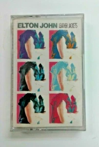 Leather Jackets by Elton John - 1986 Cassette Tape - Brand New, Sealed - Picture 1 of 3
