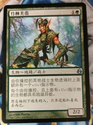 Bramblewood Paragon Chinese MTG Morningtide Uncommon Slightly Played x1 JS1 - Image 1 of 4