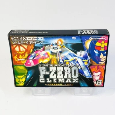Nintendo Game Boy Advance GBA F-ZERO CLIMAX Near Future SF Racing Game New Japan - Image 1 of 4