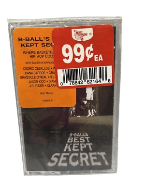 B-Ball's Best Kept Secret Cassette Music Tape 1994 Sony SEALED Rare Shaquille - Image 1 of 4