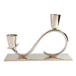 Vintage Oneida Silverplate Candle Stick Holder Tulip Candlestick, Canada - Picture 1 of 4
