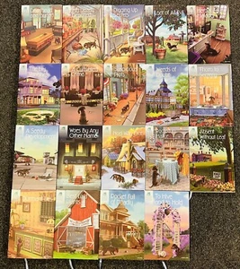 Victorian Mansion Flower Shop Mysteries Lot of 19 Seattle Dachshund Flowers - Picture 1 of 6