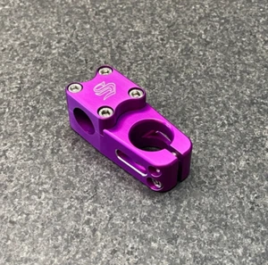 Snap BMX Products S2 Mini Stem - 42mm Purple Anodized - Picture 1 of 1