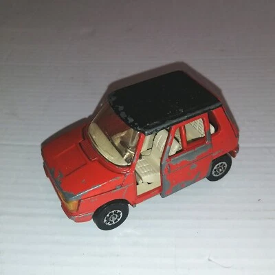 OSI DAF CITY ROSSO VINTAGE CORGI TOYS 1/43 - Immagine 1 di 4