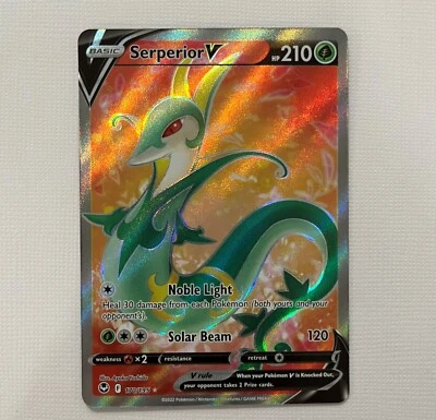 Pokémon Silver Tempest - Serperior V - Full Art NM+/MINT - 170/195 - Image 1 of 2