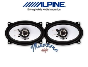 ALPINE SXE-4625S 150W MAX KIT 2 CASSE MULTIMARCHE AUTO ALTOPARLANTI OVALI 4X6" - Imagen 1 de 4