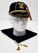 Scotland V Holland Replica Commemorative Football Cap Velvet + matcing cover NEW