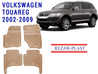 REZAWPLAST Floor Liners for 2002-2009 Volkswagen Touareg Floor Mats Custom Fit Foto 1 de 4
