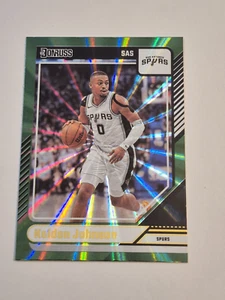 2024-25 Panini Donruss - Holo Green Laser #145 Keldon Johnson - Picture 1 of 3